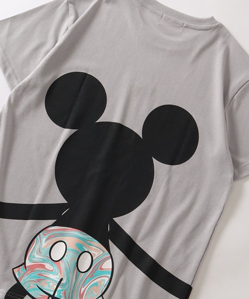 Disney(ディズニー)の「【Disney/ディズニー】アートワークデザイン 半袖クルーネックTシャツ(Tシャツ/カットソー・レディース・ライトグレー/サックスブルー/ピンク/ライトパープル・M/L)」の14枚目の写真