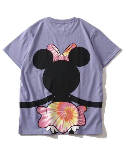 Disney(ディズニー)の「【Disney/ディズニー】アートワークデザイン 半袖クルーネックTシャツ(Tシャツ/カットソー・レディース・ライトグレー/サックスブルー/ピンク/ライトパープル・M/L)」の12枚目の写真