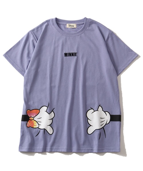Disney(ディズニー)の「【Disney/ディズニー】アートワークデザイン 半袖クルーネックTシャツ(Tシャツ/カットソー・レディース・ライトグレー/サックスブルー/ピンク/ライトパープル・M/L)」の11枚目の写真