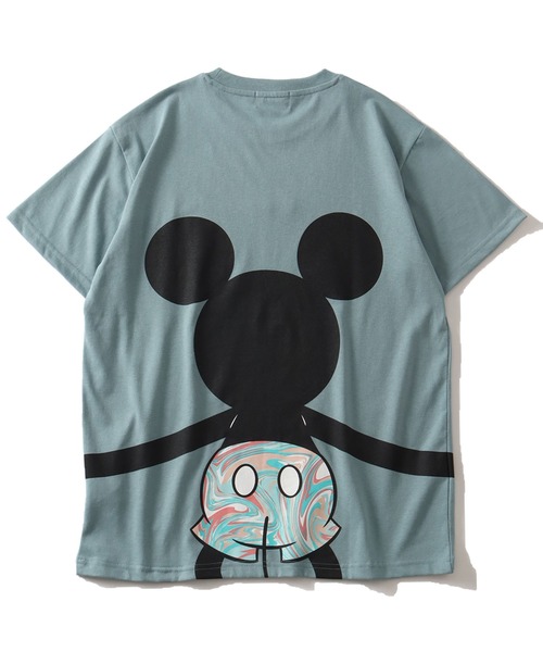 Disney(ディズニー)の「【Disney/ディズニー】アートワークデザイン 半袖クルーネックTシャツ(Tシャツ/カットソー・レディース・ライトグレー/サックスブルー/ピンク/ライトパープル・M/L)」の8枚目の写真
