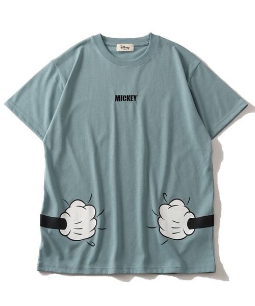 Disney(ディズニー)の「【Disney/ディズニー】アートワークデザイン 半袖クルーネックTシャツ(Tシャツ/カットソー・レディース・ライトグレー/サックスブルー/ピンク/ライトパープル・M/L)」の7枚目の写真