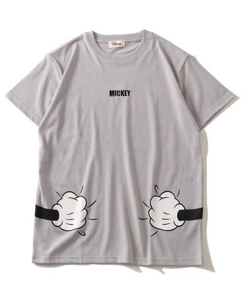 Disney(ディズニー)の「【Disney/ディズニー】アートワークデザイン 半袖クルーネックTシャツ(Tシャツ/カットソー・レディース・ライトグレー/サックスブルー/ピンク/ライトパープル・M/L)」の5枚目の写真