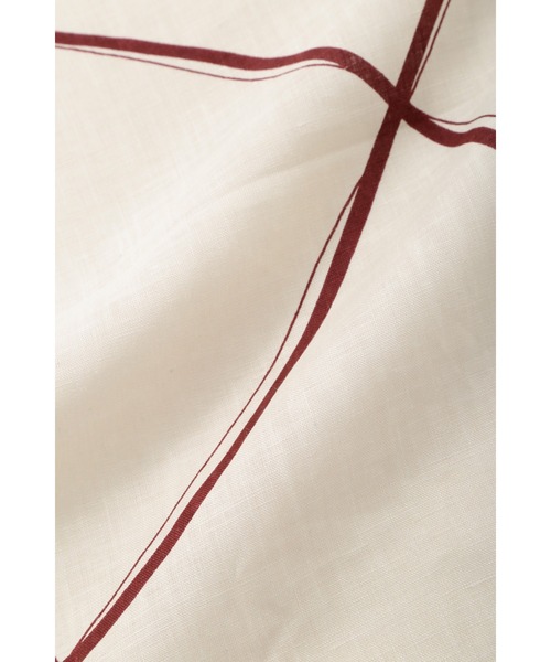 MARGARET HOWELL（マーガレットハウエル）の「LINEN FRAME HANKY