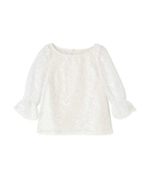 PROPORTION BODY DRESSING（プロポーションボディドレッシング）の「オーガンジーエンブロイダリーブラウス / 1214110422（シャツ/ブラウス・レディース・オフホワイト/ダークグレー/ブルー系その他・SMALL/MEDIUM）」の15枚目の写真