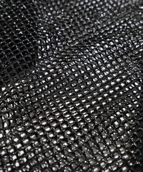 X-girl（エックスガール）の「GLITTER MESH ZIP UP HOODIE（パーカー・レディース・ブラック/オレンジ・ONE SIZE）」の15枚目の写真