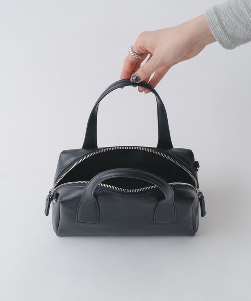 Kastane（カスタネ）の「【Kolors like you/WEB限定】mini boston bag（ボストンバッグ・レディース・アイボリー/ブラック/レモンイエロー・FREE）」の10枚目の写真