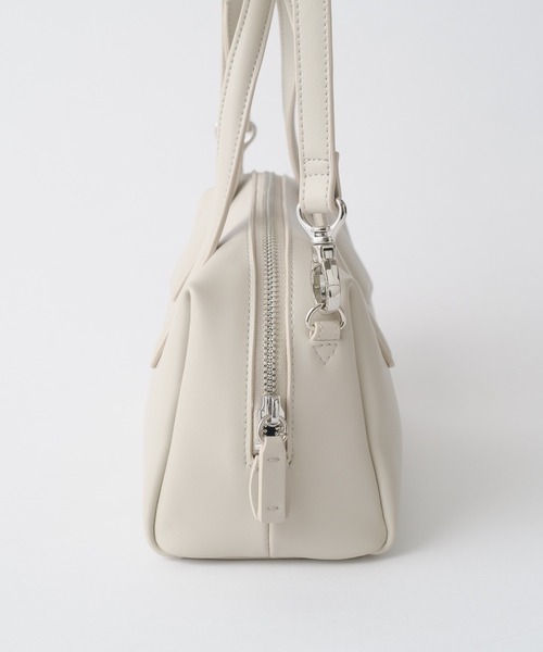 Kastane（カスタネ）の「【Kolors like you/WEB限定】mini boston bag（ボストンバッグ・レディース・アイボリー/ブラック/レモンイエロー・FREE）」の6枚目の写真