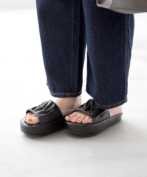 ♡minn サイドビジューサンダル♡ ビジュー サンダル | BrillantSelect Store