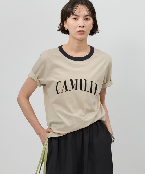 バビロン　CAMILLEバイカラーTシャツ CAMILLEバイカラーTシャツ | [公式]バビロン（BABYLONE）通販