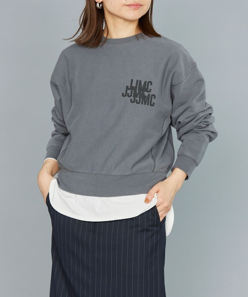 高速 割引 2025 東日本 美品 BABYLONE バビロン スウェット SWEAT チャコールグレー トップス