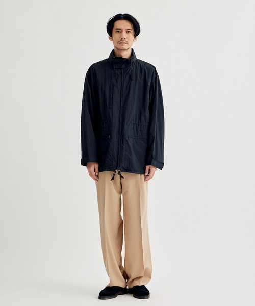 ATON/エイトン　トラベルナイロン　パッカブルジャケット ATON/エイトン】TRAVEL NYLON PACKBLE JACKET/トラベルナイロン