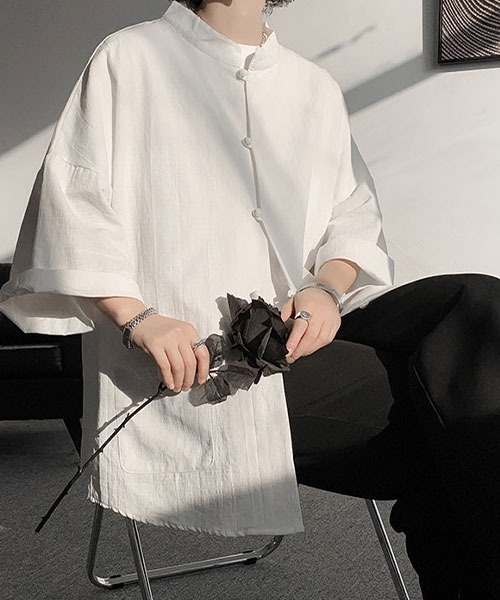 ちゃみ　　SUNDRYオーバーサイズシャツ未使用 Loose tシャツ ハイドレープ トロミポンチ オーバーサイズT
