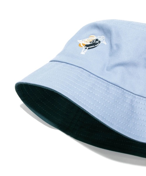 go slow caravan（ゴースローキャラバン）の「Nocs Provisions/ノックス プロヴィジョンズ　INTERESTING BIRD HEMP BUCKET HAT（ハット・メンズ・カーキ/ナチュラル/バイオレット/オレンジ/ベージュ/その他1・FREE）」の4枚目の写真