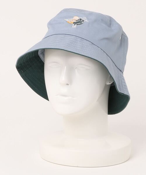 go slow caravan（ゴースローキャラバン）の「Nocs Provisions/ノックス プロヴィジョンズ　INTERESTING BIRD HEMP BUCKET HAT（ハット・メンズ・カーキ/ナチュラル/バイオレット/オレンジ/ベージュ/その他1・FREE）」の15枚目の写真
