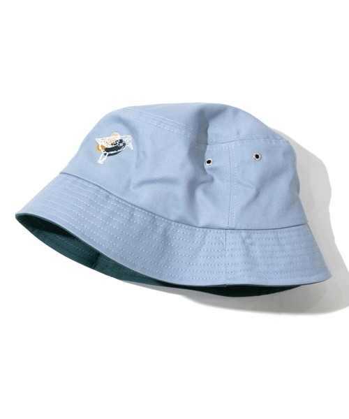 go slow caravan（ゴースローキャラバン）の「Nocs Provisions/ノックス プロヴィジョンズ　INTERESTING BIRD HEMP BUCKET HAT（ハット・メンズ・カーキ/ナチュラル/バイオレット/オレンジ/ベージュ/その他1・FREE）」の12枚目の写真