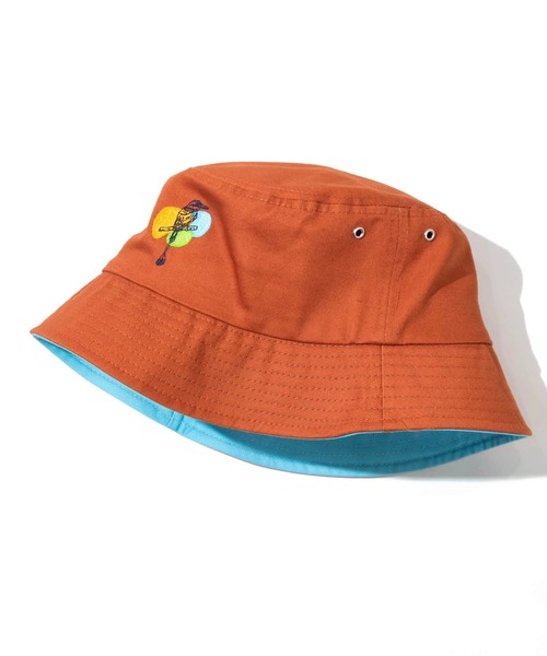 go slow caravan（ゴースローキャラバン）の「Nocs Provisions/ノックス プロヴィジョンズ　INTERESTING BIRD HEMP BUCKET HAT（ハット・メンズ・カーキ/ナチュラル/バイオレット/オレンジ/ベージュ/その他1・FREE）」の16枚目の写真