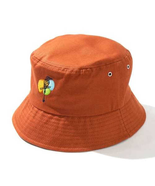 go slow caravan（ゴースローキャラバン）の「Nocs Provisions/ノックス プロヴィジョンズ　INTERESTING BIRD HEMP BUCKET HAT（ハット・メンズ・カーキ/ナチュラル/バイオレット/オレンジ/ベージュ/その他1・FREE）」の17枚目の写真