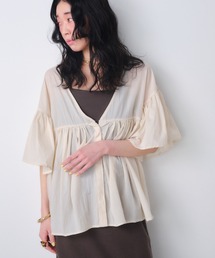 Shelly island | 2WAYギャザーブラウス(シャツ/ブラウス)