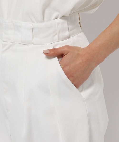 LOWRYS FARM（ローリーズファーム）の「Ｄｉｃｋｉｅｓワイドパンツ　993453（チノパンツ・レディース・ベージュ/ブラック/オフホワイト・MEDIUM/LARGE）」の12枚目の写真