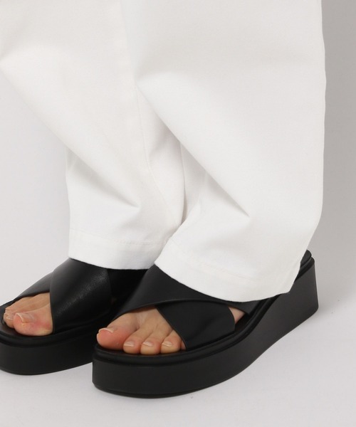 LOWRYS FARM（ローリーズファーム）の「Ｄｉｃｋｉｅｓワイドパンツ　993453（チノパンツ・レディース・ベージュ/ブラック/オフホワイト・MEDIUM/LARGE）」の13枚目の写真