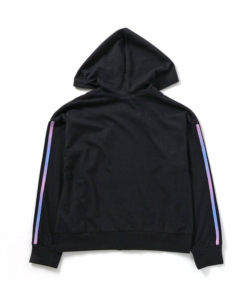 algy（アルジー）の「グラデラインUVカットパーカー（パーカー・キッズ・オレンジ/オフホワイト/ブラック・SMALL/X-SMALL/XX-SMALL/MEDIUM）」の9枚目の写真