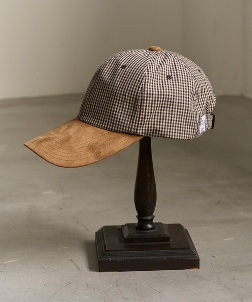 Mighty Shine（マイティシャイン）の「LONG BILL CAP（キャップ・メンズ・ブラウン/ベージュ/ブラック・FREE）」の3枚目の写真