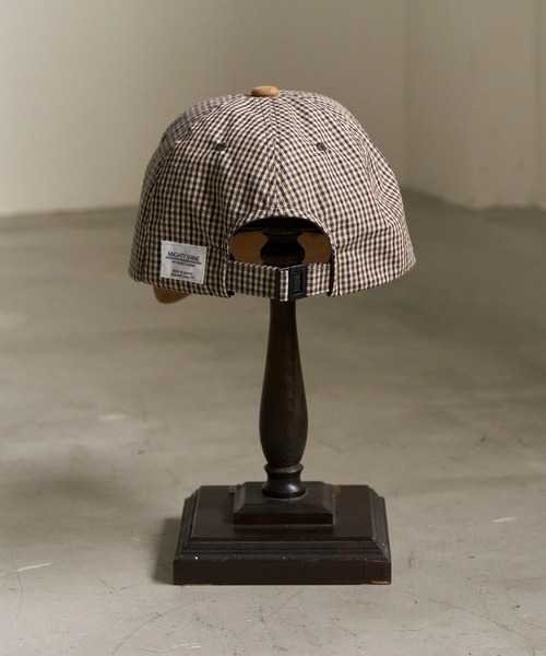 Mighty Shine（マイティシャイン）の「LONG BILL CAP（キャップ・メンズ・ブラウン/ベージュ/ブラック・FREE）」の6枚目の写真