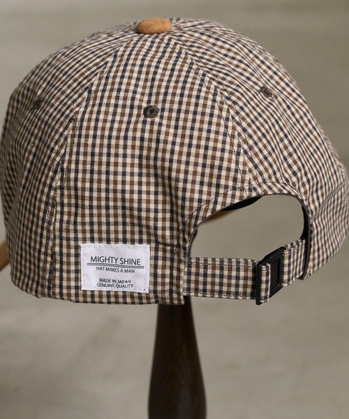 Mighty Shine（マイティシャイン）の「LONG BILL CAP（キャップ・メンズ・ブラウン/ベージュ/ブラック・FREE）」の11枚目の写真