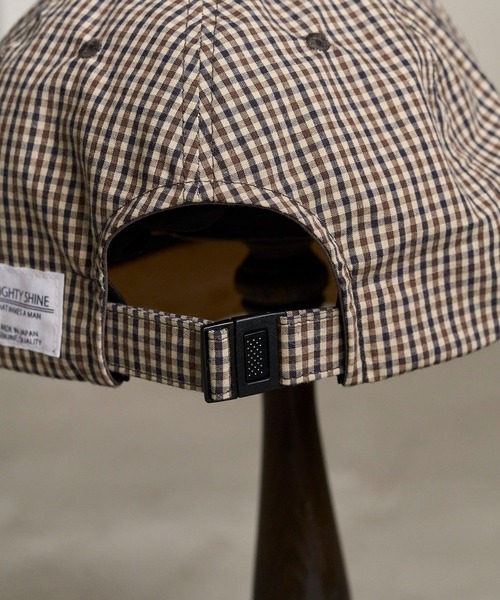 Mighty Shine（マイティシャイン）の「LONG BILL CAP（キャップ・メンズ・ブラウン/ベージュ/ブラック・FREE）」の12枚目の写真