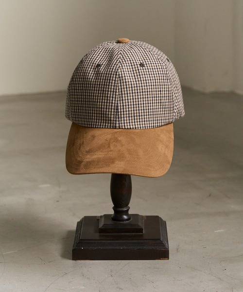 Mighty Shine（マイティシャイン）の「LONG BILL CAP（キャップ・メンズ・ブラウン/ベージュ/ブラック・FREE）」の9枚目の写真