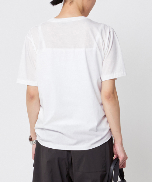 AP STUDIO（エーピーストゥディオ）の「ベーシックTシャツ（Tシャツ/カットソー・レディース・ホワイト/ブラック/アイボリー・FREE）」の14枚目の写真