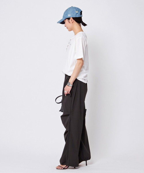 AP STUDIO（エーピーストゥディオ）の「ベーシックTシャツ（Tシャツ/カットソー・レディース・ホワイト/ブラック/アイボリー・FREE）」の16枚目の写真