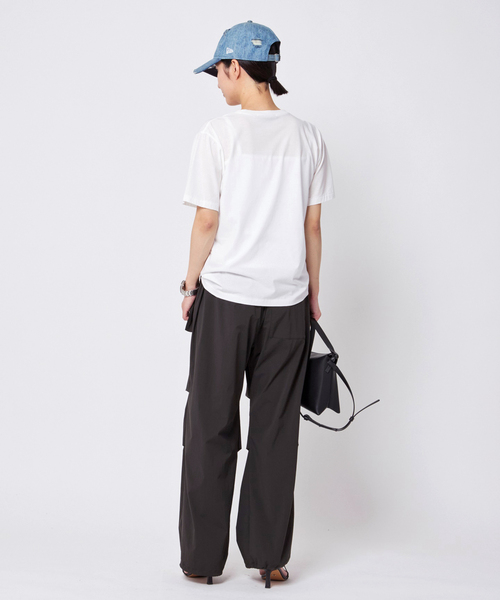 AP STUDIO（エーピーストゥディオ）の「ベーシックTシャツ（Tシャツ/カットソー・レディース・ホワイト/ブラック/アイボリー・FREE）」の17枚目の写真