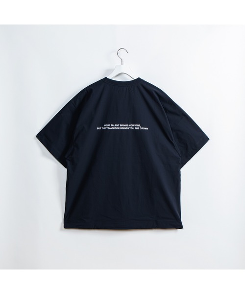 APPLEBUM（アップルバム）の「Multi-Function T-shirt（Tシャツ/カットソー・メンズ・ダークネイビー・X-LARGE/LARGE/MEDIUM）」の3枚目の写真
