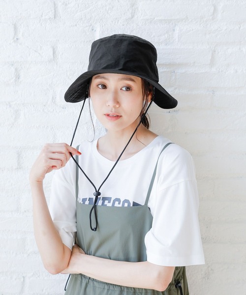GLOBAL WORK(グローバルワーク)の「UV撥水洗えるバケハ/117095(ハット・レディース・グレー/カーキ/ベージュ/ブラック・FREE)」の21枚目の写真