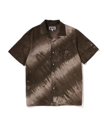 APE HEAD ONE POINT TIE DYE SHIRT M