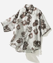 HARE | フラワージャガードシアーシャツSS(HARE)(シャツ/ブラウス)