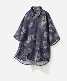 HARE | フラワージャガードシアーシャツSS(HARE)(シャツ/ブラウス)