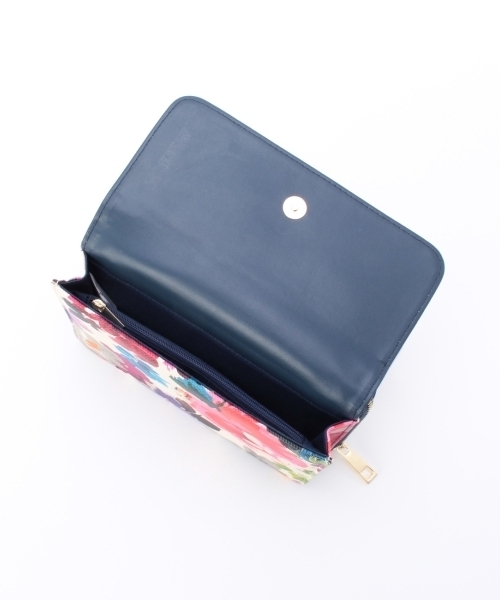 HusHusH（ハッシュアッシュ）の「ウォレットドッキングショルダーバッグ（ショルダーバッグ・レディース・レッド/ホワイト/ブラック系1/ブラック/ホワイト系1/ブラック系2・00）」の12枚目の写真