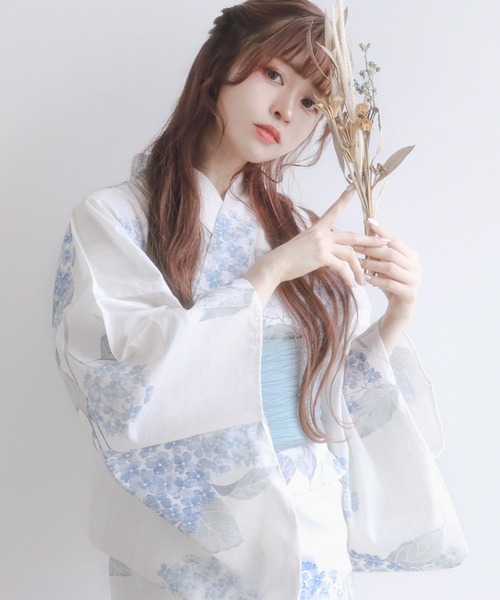 KYOETSU（キョウエツ）の「1人で簡単着付け セパレート 浴衣 4点セット( セパレート浴衣 + 帯 + 下駄 + 肌着 ) AB（浴衣・レディース・その他1/その他3/その他2/その他4/その他5/その他8/その他6/その他7/その他10/その他13/その他11/その他14/その他15/その他16/その他9/その他12/その他27/その他28/その他29/その他30/その他31/その他32/その他22/その他23/その他24/その他25/その他26/その他17/その他18/その他19/その他20/その他21・フリー）」の5枚目の写真