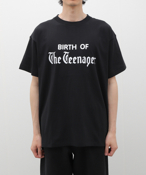 BoTT ボット Godard Tee BLACK Lサイズ セール】【BoTT / ボット】Godard Tee（Tシャツ/カットソー