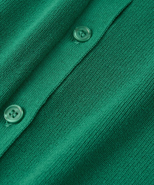 un dix cors(アンディコール)の「5分袖ニットカーディガン(カーディガン/ボレロ・レディース・ホワイト/ネイビー/レッド/グリーン・FREE)」の14枚目の写真