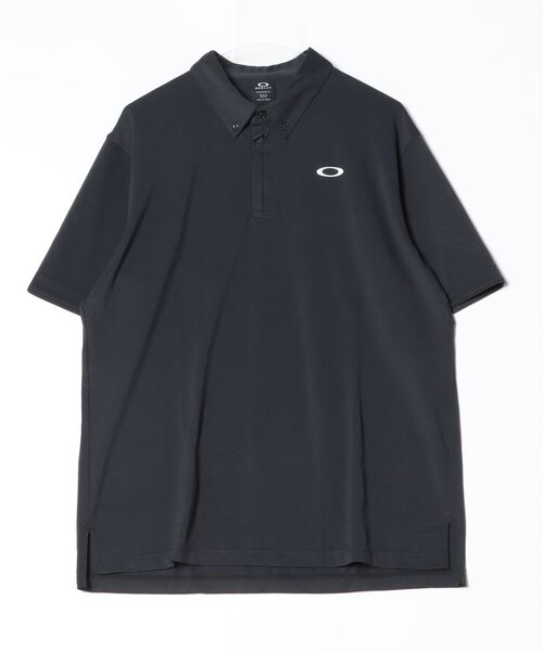 OAKLEY（オークリー）の「オークリー  ENHANCE TECH COLD SS POLO 2.0（ポロシャツ・メンズ・ブラック/ホワイト/ネイビー・S/M/L/LL/3L）」の2枚目の写真