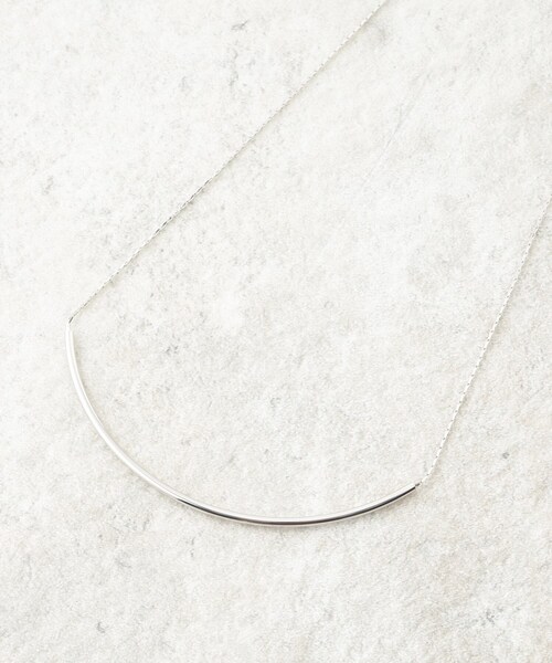 OPAQUE.CLIP（オペークドットクリップ）の「◆メタルパーツネックレス（ネックレス・レディース・シルバー/ゴールド・00）」の2枚目の写真