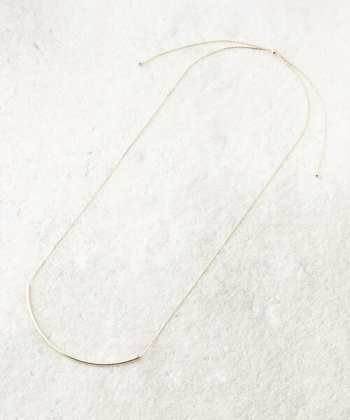 OPAQUE.CLIP（オペークドットクリップ）の「◆メタルパーツネックレス（ネックレス・レディース・シルバー/ゴールド・00）」の4枚目の写真