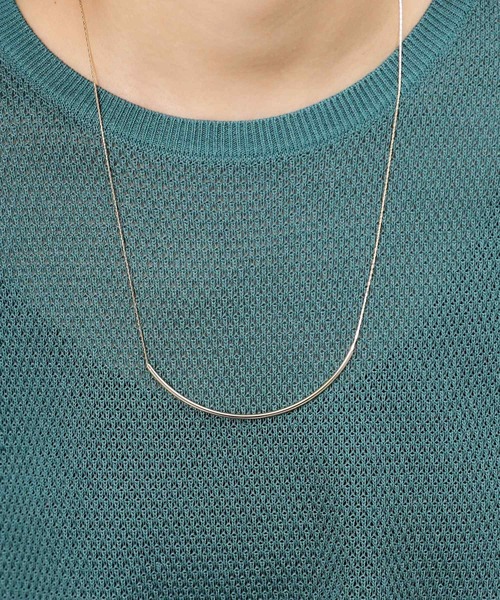 OPAQUE.CLIP（オペークドットクリップ）の「◆メタルパーツネックレス（ネックレス・レディース・シルバー/ゴールド・00）」の6枚目の写真