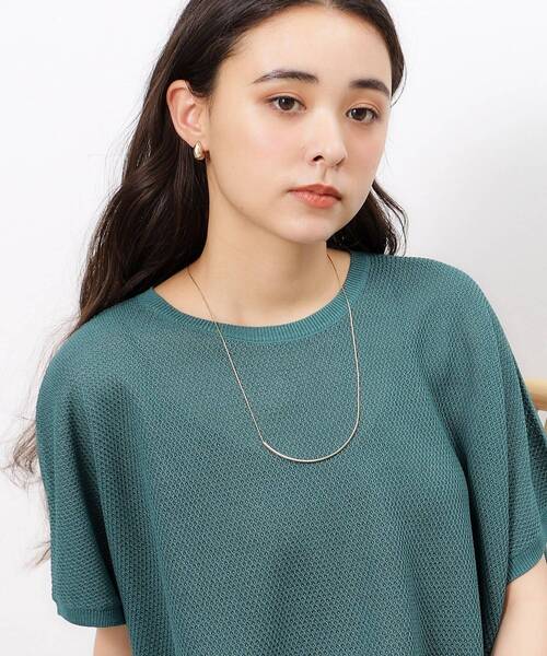 OPAQUE.CLIP（オペークドットクリップ）の「◆メタルパーツネックレス（ネックレス・レディース・シルバー/ゴールド・00）」の7枚目の写真