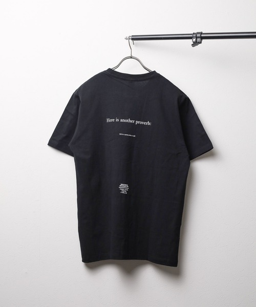 B.I.D.(ビーアイディー)の「《バックプリント》 ショートスリーブ コットンTシャツ(Tシャツ/カットソー・レディース・ホワイト系1/ホワイト系2/ホワイト系3/ホワイト系4/ブラック系1/ブラック系2/ブラック系3/ブラック系4/ライトグリーン/ブルー系/パープル/ベージュ・MEDIUM/LARGE)」の15枚目の写真