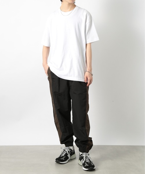 SETUP7(セットアップセブン)の「【SETUP7】ライン入りジャージナイロントラックパンツ SCCH364(その他パンツ・メンズ・ブラック/ホワイト/ブラウン・M/L)」の13枚目の写真