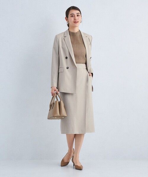 green label relaxing セットアップ スカートスーツ カチリラ green label relaxing（グリーンレーベルリラクシング）の「カチリラ